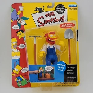 Grounds Keeper Willie - Playmates 2001 Simpsons WOS Interactive Series 4 - Picture 1 of 3