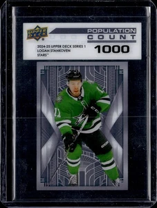 2024-25 Series 1 Logan Stankoven Pop Count 1000 - Picture 1 of 2