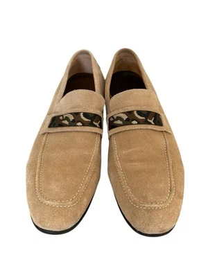 Mocassim camuflado Robert Graham Preppy Gorp bronzeado masculino tamanho 12 - Imagem 1 de 4