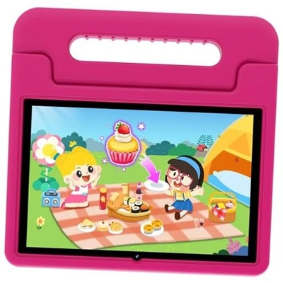  Kids Tablet, 10 Inch Tablet for Kids with Android 13, WiFi, BT5.0, Dual Pink - Image 1 of 4