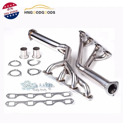 Cabezal colector de escape de acero inoxidable para Ford Mustang 260 289 302 351W 1964-1970 Foto 1 de 4