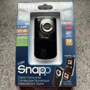 Coby Snapp Digital Camcorder CAM3001 Brand New. Sealed Video Photo Plug & Play - Picture 1 of 6