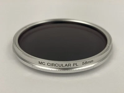 Sony 58mm MC Circular PL Polarizer Lens Filter Multi-Coated Genuine OEM Japan - Image 1 of 4
