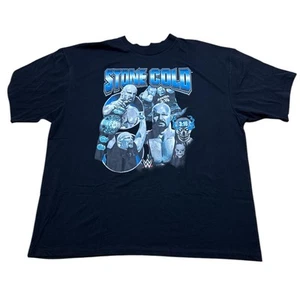 Stone Cold Steve Austin Hombre’s 3XL Camiseta Negra WWE Austin 3:16 Lucha Libre Nueva Con Etiquetas - Imagen 1 de 6