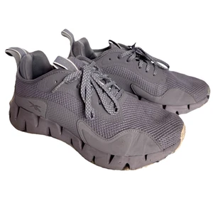 Reebok Womens Gray/Purple Zig Dynamica Running Shoes Sneakers Size 8.5 FY7071 - Picture 1 of 14