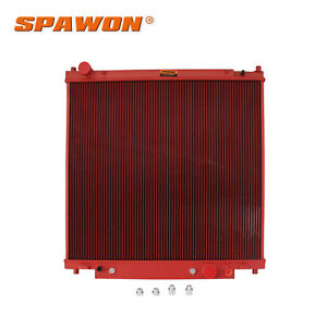 Red Radiator Fit Ford F-150 F-250 F-350 F-450 Excursion 1998-2005 3Row AT SPAWON