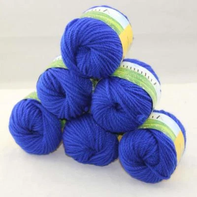 Sale DIY 6 Ballsx50g Quick Hand Knitting Wool Silk Yarn Warm Wrap Shawl Scarf 24 - Image 1 of 4