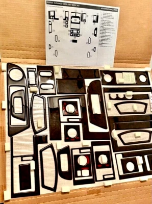 KIT DE MOLDURAS DE TABLERO Dodge Durango Fit 2004 05 06 2007 sin gps newport burlewood 27ps Foto 1 de 4