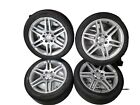 AMG MERCEDES STAGGERED ALLOY WHEELS 7.5J×17 225 45 17 AND REAR 8.5J×17 245 40 17