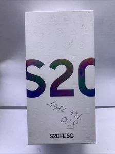 Ohne Handy ohne Zubehör - Weiß *leer* Retail Box Samsung Galaxy S20 FE 5G Blau - Bild 1 von 5
