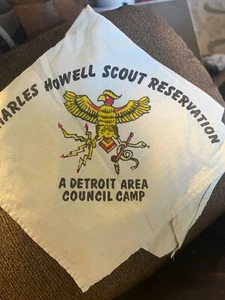 NECKERCHIEF CHARLES HOWELL SCOUT RANCH DETROIT MICHIGAN COUNCIL - Picture 1 of 1