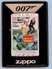 James Bond 007 On Her Majesty’s Chrome Zippo Lighter NEW In Box Rare
