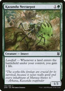 4 Kazandu Nectarpot 4x x4 - M/NM - Zendikar Rising - SPARROW MAGIC mtg - Picture 1 of 1