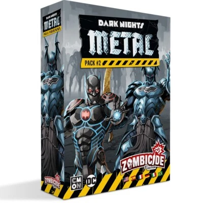 Dark Night Metal Pack #2 Zombicide Miniatures Board Game CMON NIB - Image 1 of 3
