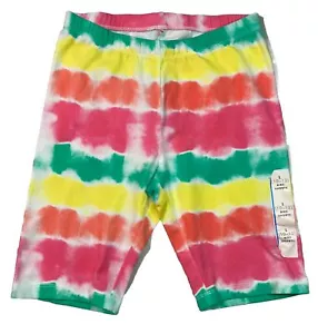 Cat & Jack Girls Tie-Dye Bike Shorts Leisure Shorts Size L (10/12) - Picture 1 of 10