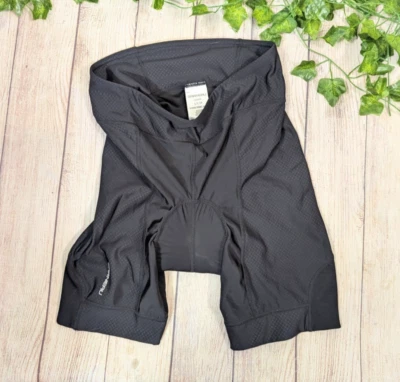 Женские спортивные велосипедные шорты Garneau черные с подкладкой эластичные размер маленький - Изображение 1 из 4