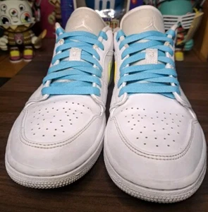 Nike Air Jordan 1 Low Multicolor Swoosh 2019 Size 9.5 Mens / 11 Womens Fast Ship - Picture 1 of 9