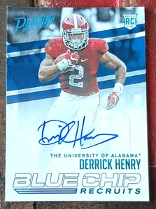 DERRICK HENRY /100 ROOKIE AUTO ~ 2016 PANINI PRESTIGE RC #7 ~ TITANS ~ ALABAMA - Picture 1 of 2