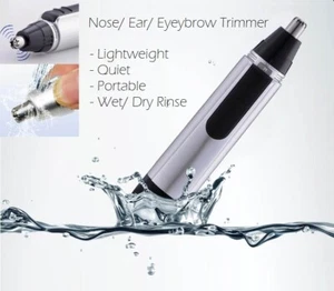 Nose Hair Trimmer Ear Nasal Men Women Electric Set Clipper Personal Hair Care UK - Picture 1 of 4