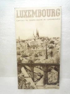 ANTIGUA GUÍA TURÍSTICA LUXEMBURGO AÑOS 30 DISEÑO VICTOR BUCK - Imagen 1 de 6