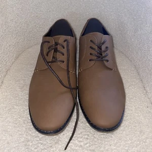 Connor size 10 brown Tan lace up Dress shoe - Picture 1 of 4