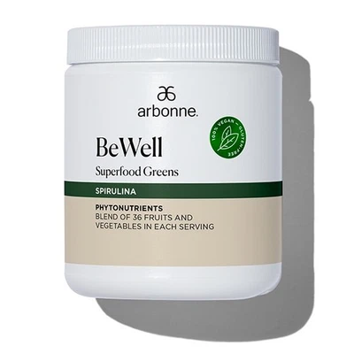 Arbonne Greens BeWell Superfood Spirulina Phytonutrients £52 11/25 New