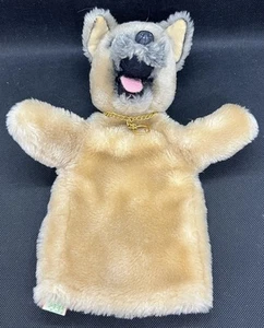 De colección 1975 Pastor Alemán Cachorro Perro Marioneta de Mano Dakin! - Imagen 1 de 3