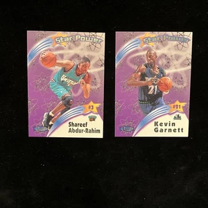 97/98 ultra star power Kevin Garnett, Shareef Abdur-Rahim 8 & 9 - Bild 1 von 2