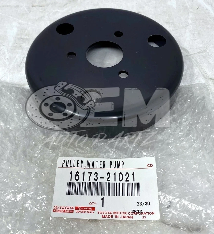 Polea bomba de agua Toyota 16173-21021 OEM original Yaris Echo Prius 1617321021 Foto 1 de 1