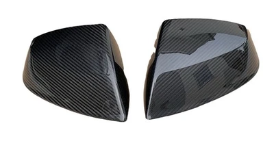 2X COVER SIDE MIRROR CARBON AUDI Q5 SQ5 Q7 SQ7 4M0857528F 4M0857527F - Image 1 of 4