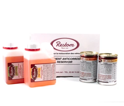 RESTOM SuperKit 5-15L Traitement pour Réservoirs métalliques Résinage - Bild 1 von 3