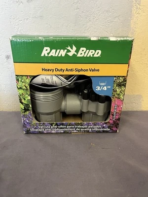 Rain Bird Heavy Duty Anti Siphon Valve DASASVF075 Electric Sprinkler Valve New - Image 1 of 3