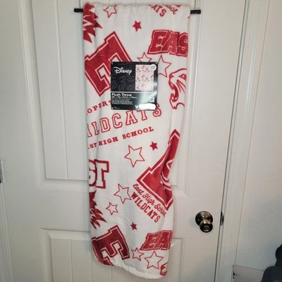 Disney High School Musical Plush Throw 50in X  70in Blanket Wildcats NWT - Image 1 of 4