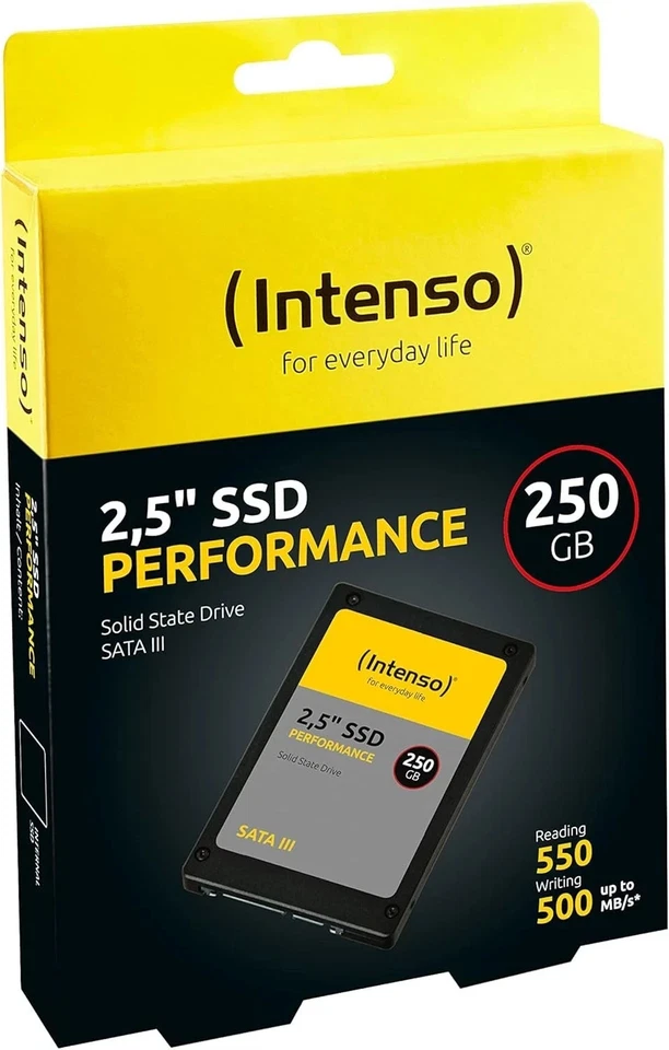 Intenso 2,5 Zoll SSD SATA III Performance Interne SSD - 256 GB (3814450) - Bild 1 von 1