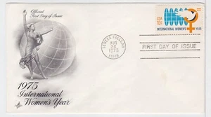 TurtlesTradingPost- International Women's Year FDC 1975 #1571- Artcraft Cachet - Picture 1 of 1
