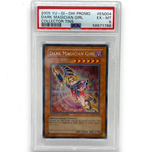 2005 Yu-Gi-Oh! Promo Collector Tins #EN004 Dark Magician Girl PSA 6 EX-MT Card - Picture 1 of 1