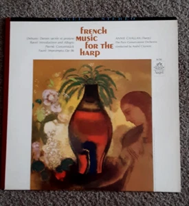 Andre Cluytens French Music For The Harp LP 12" Vinyl Record Album MINT- - Picture 1 of 3