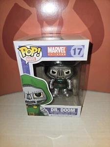 Funko Pop! Marvel: Dr. Doom #17 *Metallic* - Picture 1 of 6