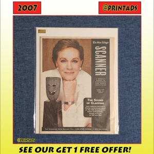 2007 Julie Andrews 48 Page Unread Scanner TV Guide - See More In Our Store! - Picture 1 of 2