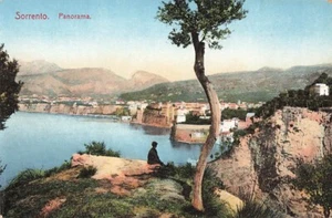 AK Betrachter Panorama Sorrent Italien DB - Bild 1 von 2