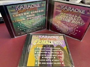 Chart Toppers Karaoke Streisand Dion Simon Rondstadt Female Hits CDG Multiplex  - Picture 1 of 2