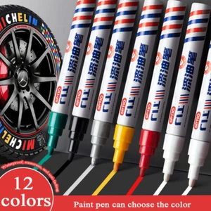 Permanent Paint Marker Pen Metal pen Painting Supplies Stationary Tire Tread - Picture 1 of 27