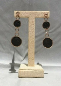 ORECCHINI IN ARGENTO CON 2 MONETE- GIOIELLERIA OTTAVIANI ROMA - Imagen 1 de 2