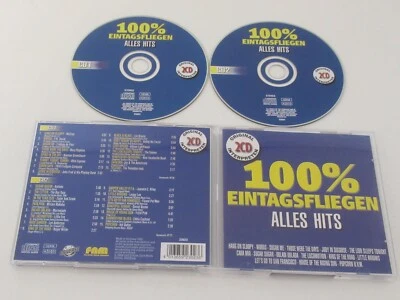 Various – 100% Eintagsfliegen Alles Hits / Universe – 23023 2XCD ALBUM  - Bild 1 von 3