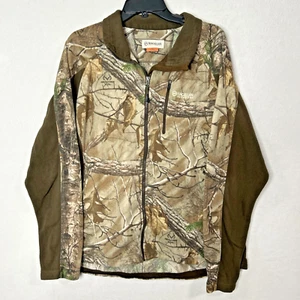 Magellan Hunting Full Zip Jacket Mens XL Realtree Classic Camouflage Fleece - Picture 1 of 6