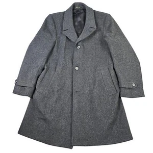 Vintage Royal Coachman Wool Trench Coat Men's 40 Long Outdoors Winter Thinsulate - Picture 1 of 15