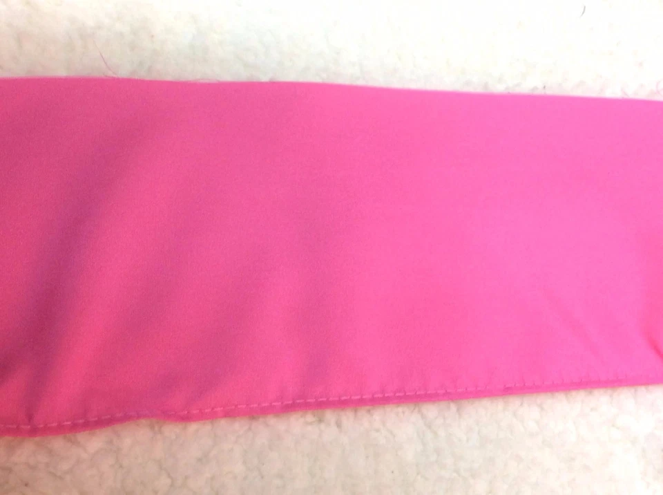 Acabamento de tafetá rosa quente vintage 4 polegadas de largura 2 jardas - Imagem 1 de 1