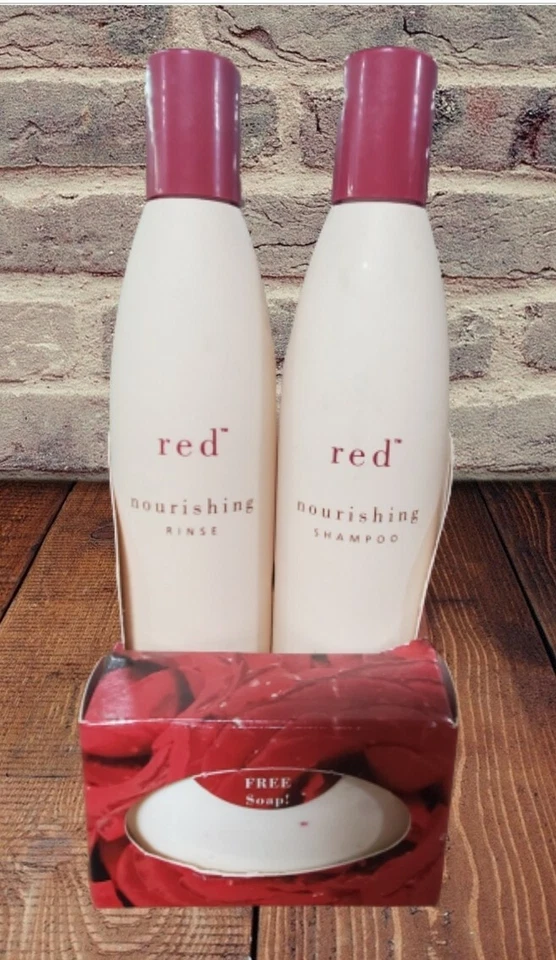 Brocato RED NOURISHING SHAMPOO & RINSE DUO - 12 Oz Each - with free soap!  - Image 1 of 1