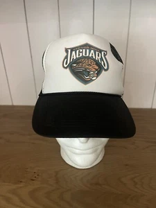 CAPPELLO JAGUARS JACKSONVILLE vintage tesa nera CAPPELLO REGOLABILE marca OTTO. Immagine stampata - Foto 1 di 8