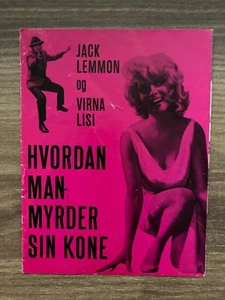 How to Murder Your Wife Jack Lemmon Virna Lisi 1965 Danish Movie Program - Bild 1 von 6